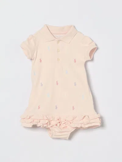 Polo Ralph Lauren Babies' Romper  Kids Color Pink