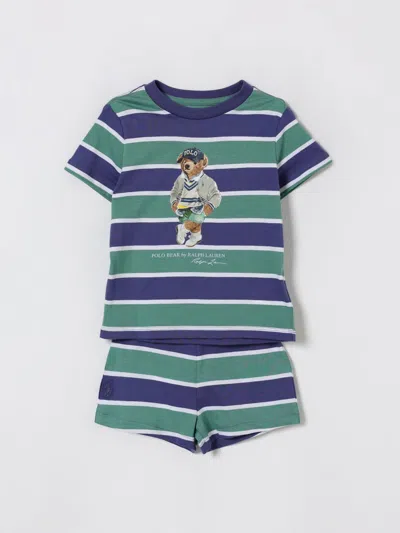 Polo Ralph Lauren Babies' Jumpsuit  Kids Color Blue