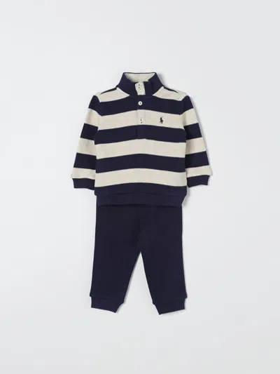 Polo Ralph Lauren Jumpsuit  Kids Color Blue In Blau