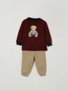 Polo Ralph Lauren Jumpsuit  Kids Color Burgundy In Multi