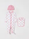 Polo Ralph Lauren Teddy Bear-print Cotton Babywear Set In White