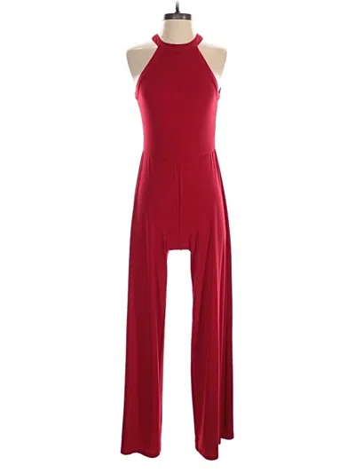 Pre-owned Polo Ralph Lauren Jumpsuit In Red