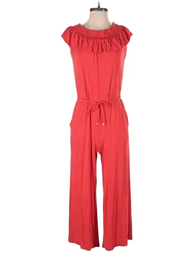 Pre-owned Polo Ralph Lauren Jumpsuit In Red