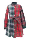Polo Ralph Lauren Junfnshrtdrs-dresses-day Dress In Multi