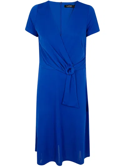 Polo Ralph Lauren Short Sleeve Dress In New Sapphire