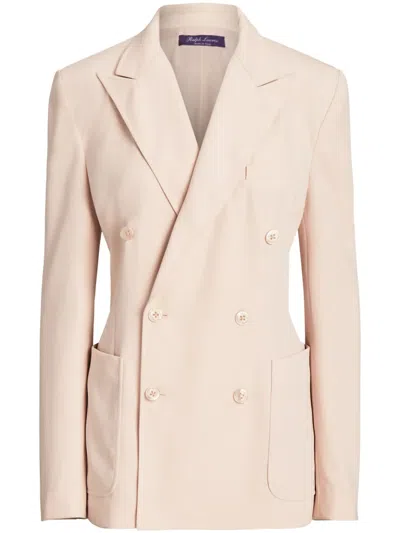 Polo Ralph Lauren Women's Kayleen Double-breasted Blazer In Blush