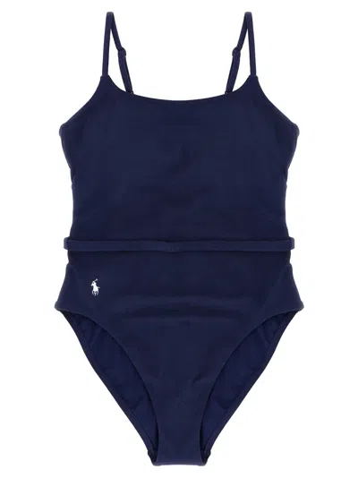 Polo Ralph Lauren Swimsuit Woman Color Blue In Multi
