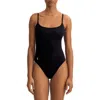Polo Ralph Lauren Kennedy One-piece Swimsuit In Black