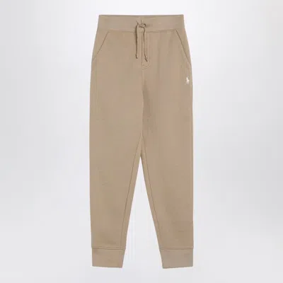 Polo Ralph Lauren Khaki Cotton-blend Jogging Trousers