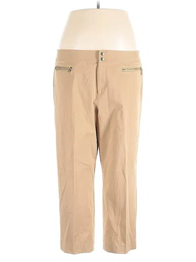 Pre-owned Polo Ralph Lauren Khaki Pant In Brown