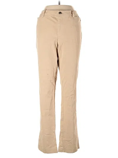 Pre-owned Polo Ralph Lauren Khaki Pant In Brown