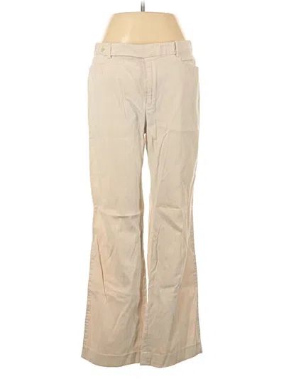Pre-owned Polo Ralph Lauren Khaki Pant In White