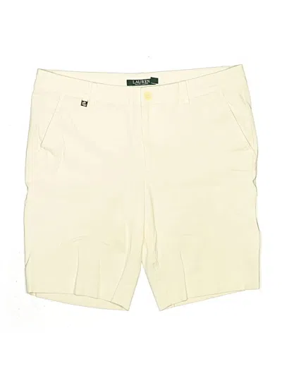 Pre-owned Polo Ralph Lauren Khaki Shorts In Ivory