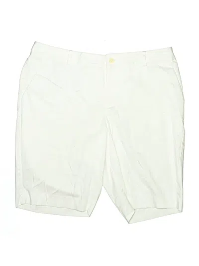 Pre-owned Polo Ralph Lauren Khaki Shorts In White