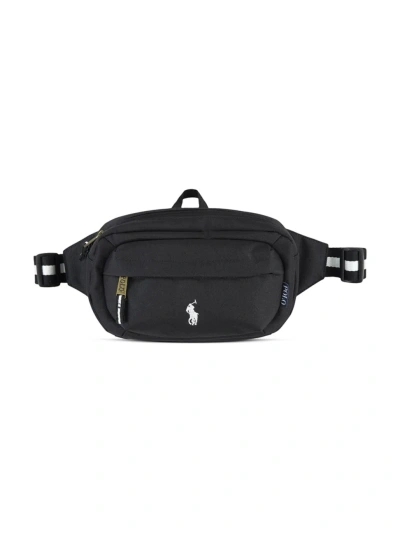 Polo Ralph Lauren Kid's Logo Belt Bag In Polo Black