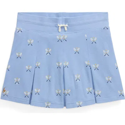 POLO RALPH LAUREN POLO RALPH LAUREN KID'S PLEATED PRINT SKORT