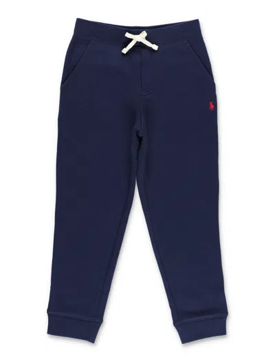 Polo Ralph Lauren Kid's Soft Fleece Jogging Pants - Mini Style In Blue