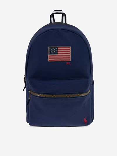 Polo Ralph Lauren Kids Americana Backpack In Blue