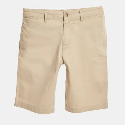 Pre-owned Polo Ralph Lauren Kids Beige Cotton Shorts 10yrs In Sand