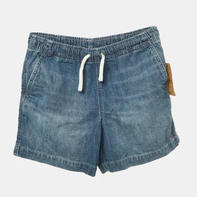 Pre-owned Polo Ralph Lauren Kids Blue Denim Shorts 14yrs