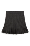 Polo Ralph Lauren Kids' Cable Stitch Skirt In Gray
