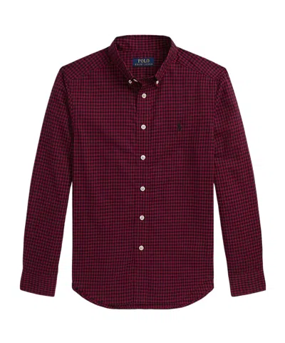 Polo Ralph Lauren Kids Checked Button-down Shirts In Multi