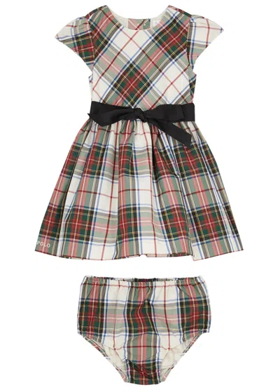 Polo Ralph Lauren Martyna Checked Dress In Multicoloured