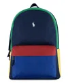 Polo Ralph Lauren Polo Kids Colorblocked Backpack In E69multi