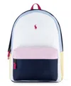 Polo Ralph Lauren Kids Color Backpack In W4hwhite
