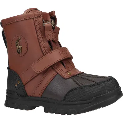 Polo Ralph Lauren Kids' Conquered High Duck Boot In Brown