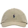 Polo Ralph Lauren Kids Cotton Chino Baseball Cap In Brown