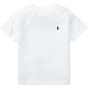 Polo Ralph Lauren Kids' Short Sleeve Cotton Jersey T-shirt In White