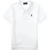 Polo Ralph Lauren Kids' Short-sleeve Logo Embroidery Polo Shirt In White