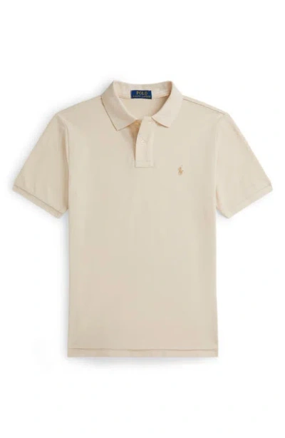Polo Ralph Lauren Kids' Cotton Piqué Polo In Neutral