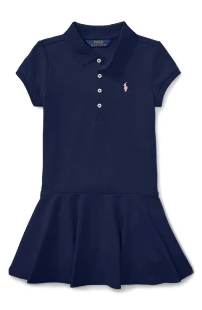 Polo Ralph Lauren Kids' Toddler Girls Polo Dress In Baja Pink