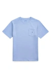 Polo Ralph Lauren Polo Pony-embroidered T-shirt In Blue