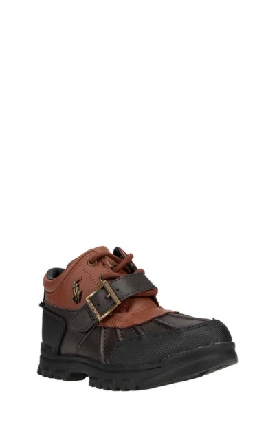 Polo Ralph Lauren Kids' Dover Duck Boot In Black
