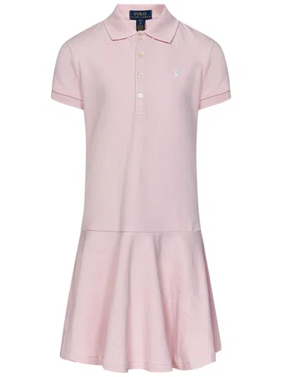 Polo Ralph Lauren Kids Dress In Pink