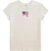Polo Ralph Lauren Big Girls Flag-applique Jersey T-shirt