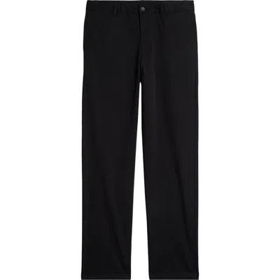 Polo Ralph Lauren Kids' Flat Front Stretch Cotton Twill Chinos In Polo Black