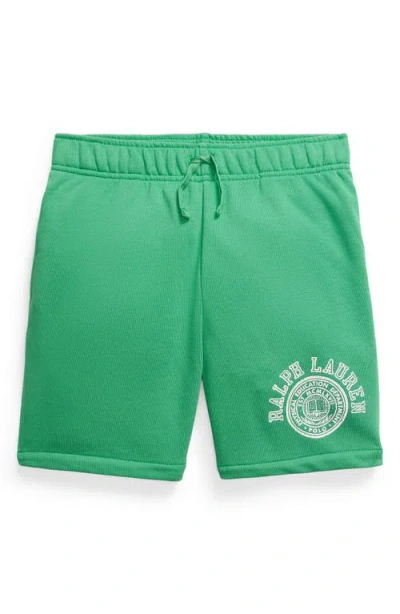 POLO RALPH LAUREN POLO RALPH LAUREN KIDS' FRENCH TERRY SWEAT SHORTS