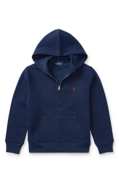 POLO RALPH LAUREN POLO RALPH LAUREN KIDS' FULL ZIP FLEECE HOODIE