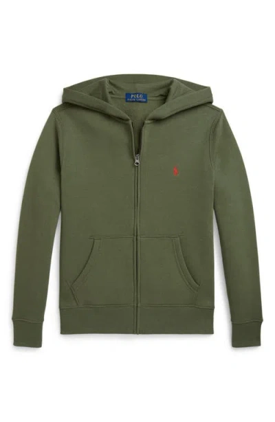 Polo Ralph Lauren Kids Hoodie In Green