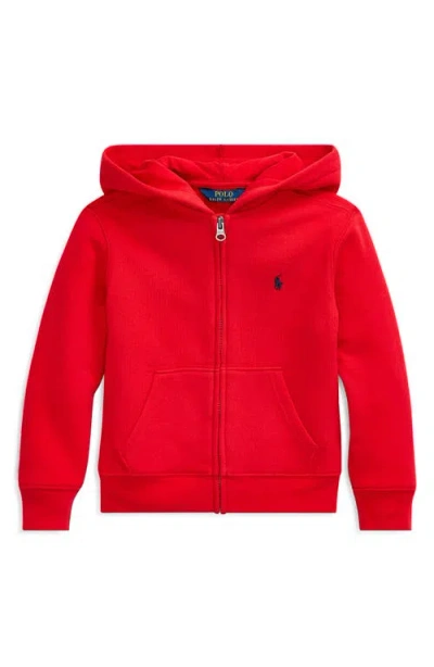 POLO RALPH LAUREN POLO RALPH LAUREN KIDS' FULL ZIP FLEECE HOODIE