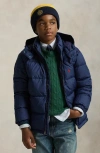 Polo Ralph Lauren Kids' Gorham Water Repellent 650 Fill Power Down Jacket In Blue