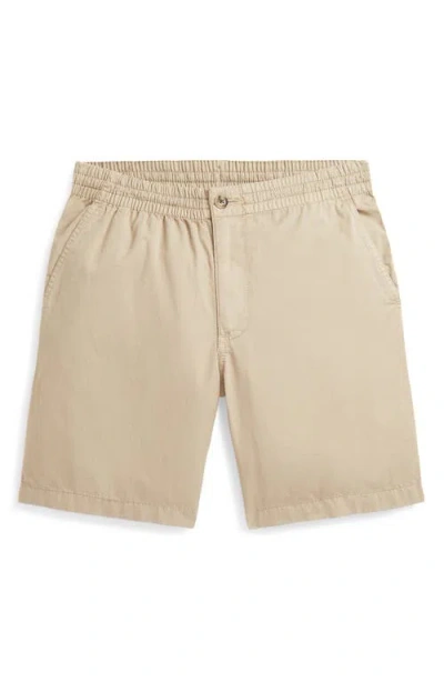 Polo Ralph Lauren Kids' Heritage Featherweight Cotton Twill Shorts In Vintage Khaki