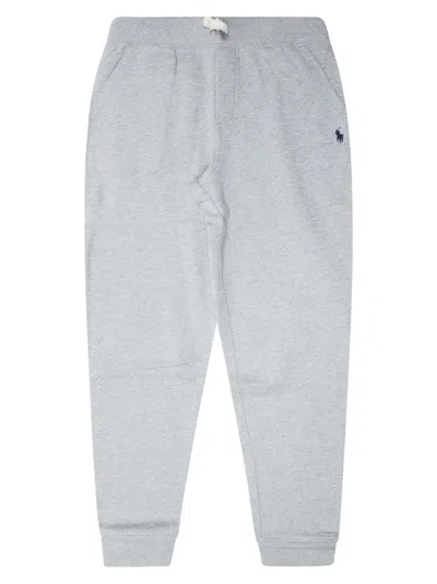 Polo Ralph Lauren Kids Jogger Pants In Gray
