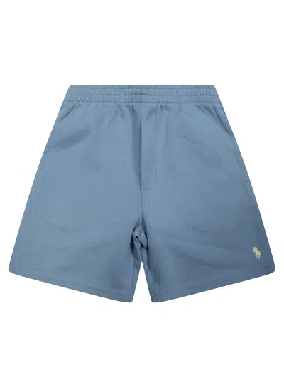 Polo Ralph Lauren Kids' Knit Shorts In Gray