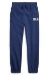Polo Ralph Lauren Kids' Logo Appliqué French Terry Sweatpants In Navy