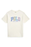Polo Ralph Lauren Kids' Logo Appliqué T-shirt In Paper White